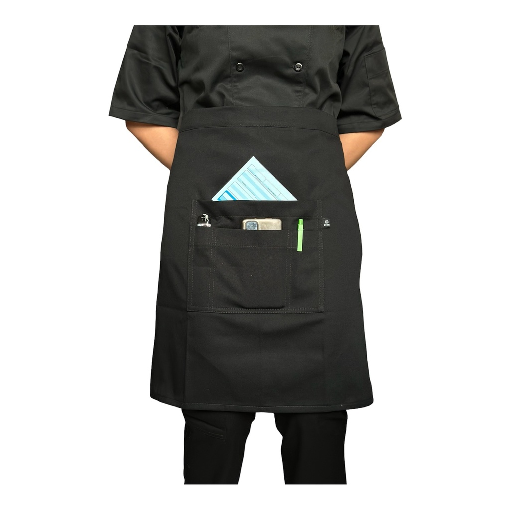 zittro Medio mandil G chef Negro. R92351-001