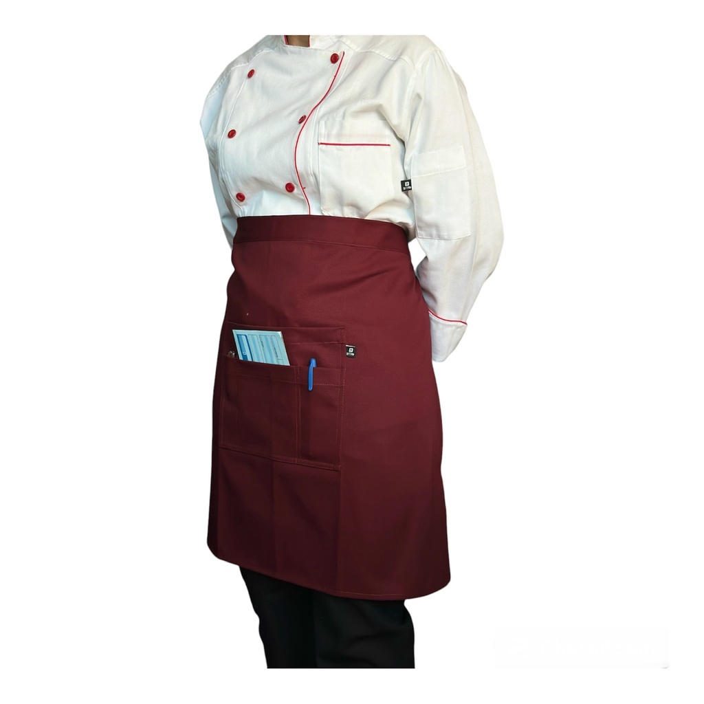 zittro Medio mandil delantal chef Vino. R92351-607