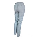 zittro Pantalón Chef Hombre"pata de gallo". Bco/Ngo R91103-010