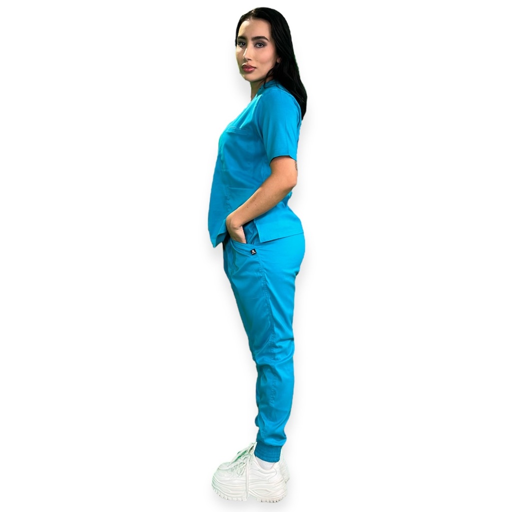 zittro Pantalón Médico Lycra Jogger Mujer M81204-443