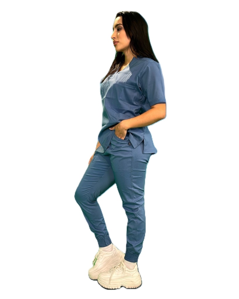 zittro Pantalón Médico Lycra Jogger Mujer M81204-444