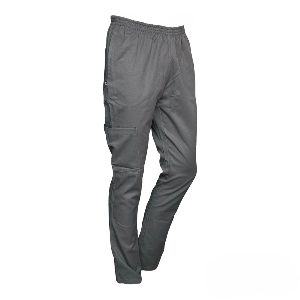 zittro Pantalón Chef Hombre. Gris Oxford R91105-000