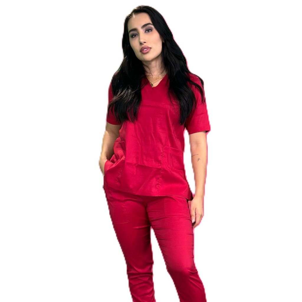 zittro Pantalón Médico Lycra Jogger Mujer Rosa M81204-551