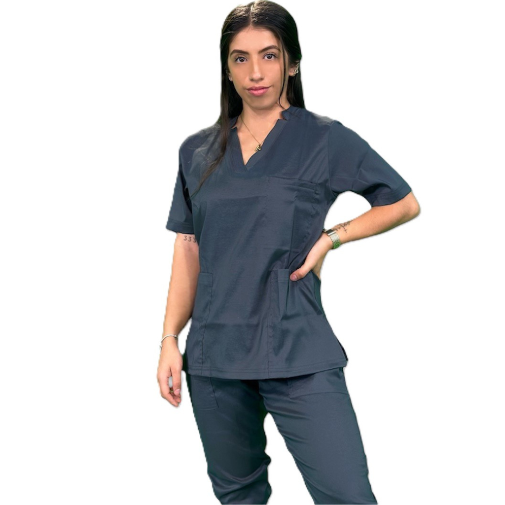 [M80202 000 ECH] zittro Filipina Médica Lycra Mujer Gris Oxford (ECH)