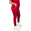 zittro Pantalón Médico Lycra Jogger Mujer Rosa