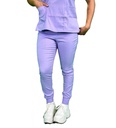 zittro Pantalón Médico Lycra Jogger Mujer Morado
