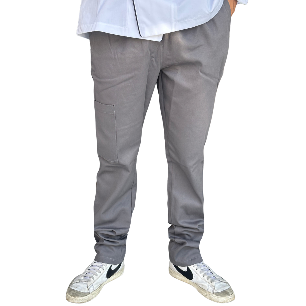 zittro Pantalón Chef Hombre. Gris Oxford R91105-000