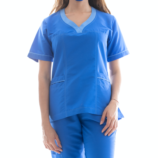 zittro Filipina Médica Mujer Azul Rey M80201-441