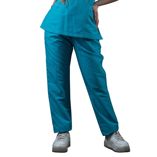 zittro Pantalón Médico Mujer Azul Turquesa M81201-330