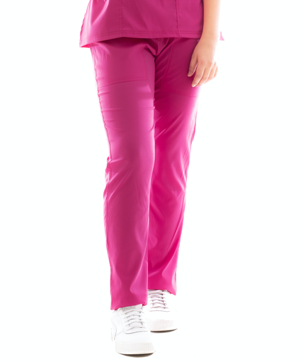 [M81202 550 ECH] zittro Pantalón Médico Lycra Recto Mujer Bugambilia (ECH)
